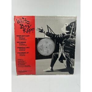 White Boy Rapp Vtg Vinyl Laff Records 1984